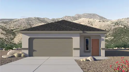 New construction Single-Family house 10119 N Camperi Ln, Marana, AZ 85653 plan Amber - Agave - A30A - image