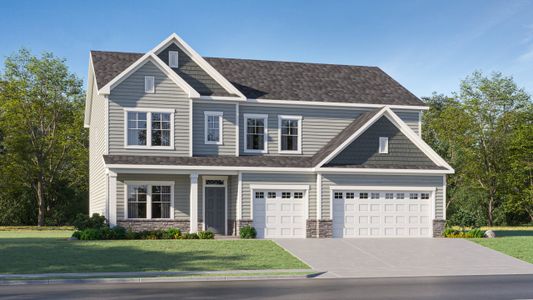 New construction Single-Family house 413 Green River Wy, Rolesville, NC 27587 plan Harper - image