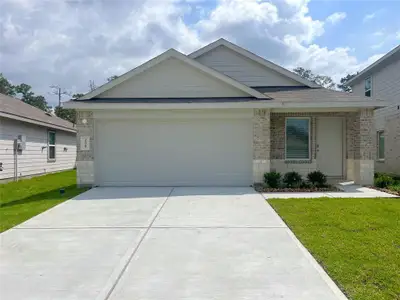 New construction Single-Family house 23942 Stardust Valley Dr, Spring, TX 77373 Diana- photo 0