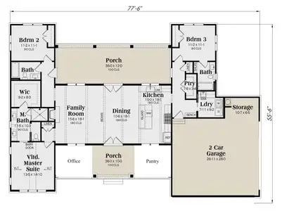 New construction Single-Family house 2000 Cecil Ct, Poolville, TX 76487 plan Sundance - image 2