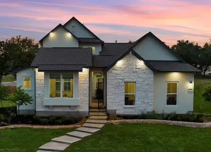New construction Single-Family house 103 Timberwilde Dr, Georgetown, TX 78633 plan Polperro - image
