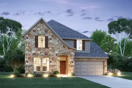 New construction Single-Family house 6810 Allens Lndg, Needville, TX 77461 plan Leo - image