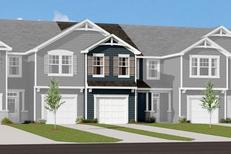 New construction Townhouse house 5212 Wyes Oak Ln, Charlotte, NC 28269 plan Amira - image