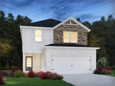 New construction Single-Family house 2606 Double Oak Trl, Lawrenceville, GA 30045 - image