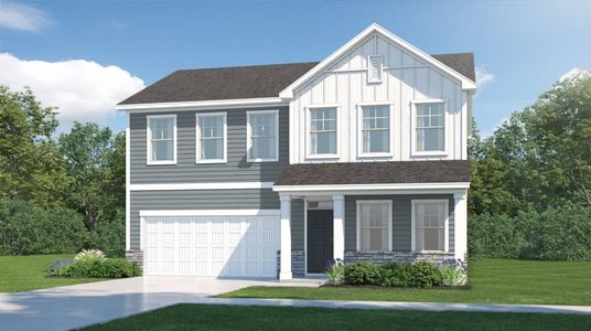 New construction Single-Family house 55 Halfpint Dr, Pine Level, NC 27569 plan Brunswick III - image
