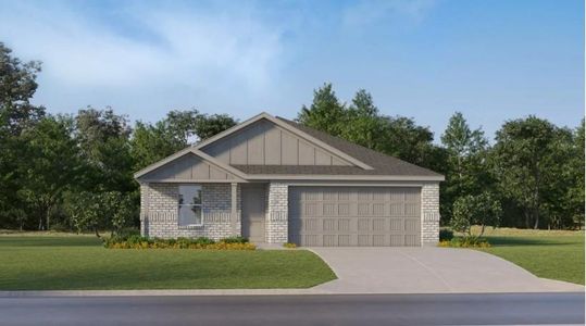 New construction Single-Family house 9419 Dazzling Tentacle Dr, Baytown, TX 77521 plan Ramsey - image