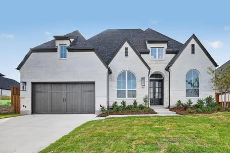 New construction Single-Family house 2532 Yellow Yucca Ln, Aledo, TX 76008 plan 215 - image