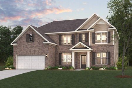 New construction Single-Family house 4180 Viola Pl, South Fulton, GA 30349 plan Birch - image