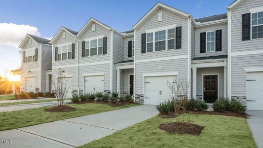 New construction Townhouse house 487 David Hill Drive, Sanford, NC 27330 Maywood- photo 0