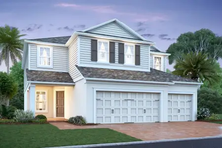 New construction Single-Family house 801 River Stone Trl, Sanford, FL 32771 plan Lancaster - image