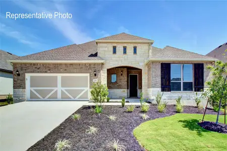 New construction Single-Family house 556 Flint Rd, Waxahachie, TX 75167 plan Yale - image
