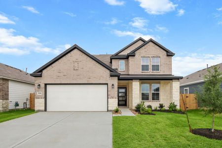 New construction Single-Family house 533 Wax Myrtle Wy, Hockley, TX 77447 plan Lassen - image