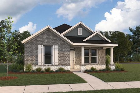 New construction Single-Family house Buda, TX 78610 plan Camellia - Cottage Series - image