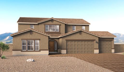 New construction Single-Family house 867 W Calle Lupa, Sahuarita, AZ 85629 plan Baja - 4529 MultiGEN® - image