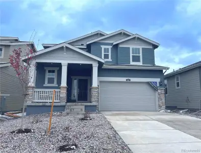 New construction Single-Family house 222 Corkscrew St, Elizabeth, CO 80107 Tabor- photo 0 0