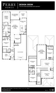 Floor Plan for 3553W