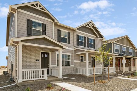 New construction Duplex house 22335 E 6Th Ave, Aurora, CO 80018 MELBOURNE- photo 1 1