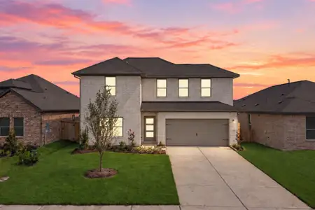 New construction Single-Family house 3522 Cardinal Pointe Dr, Angleton, TX 77515 plan Howard - image