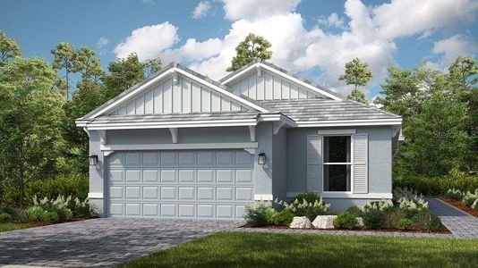 New construction Single-Family house 4439 Rosatti Road, Wesley Chapel, FL 33543 Arezzo- photo 0