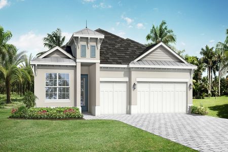 New construction Single-Family house 304 Monet Trl, Bradenton, FL 34212 plan Key West - image
