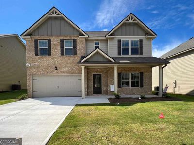 New construction Single-Family house 282 White Elm Ln, Jackson, GA 30233 Brooks- photo 0