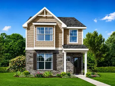 New construction Townhouse house 5227 Timbercrest Ln, Powder Springs, GA 30127 plan The Parkland - image