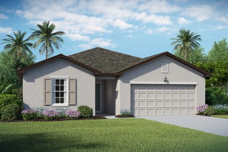 New construction Single-Family house 4297 Southwest Walker Street, Port Saint Lucie, FL 34953 Palmera- photo 0