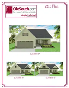 New construction Single-Family house Murfreesboro, TN 37128 plan 2215 DEF - image