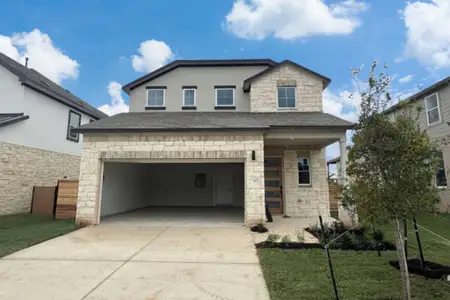 New construction Single-Family house 1105 Stonehill Dr, Georgetown, TX 78633 plan Lady Bird - image