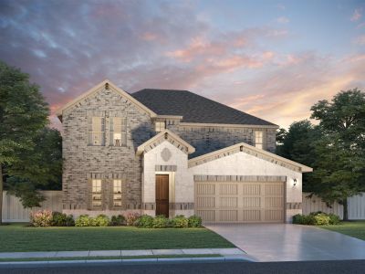 New construction Single-Family house 2800 Acadia Drive, Corinth, TX 76210 The Hartlee- photo 0