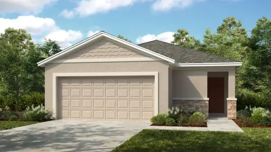 New construction Single-Family house 390 Cornerstone Dr, Groveland, FL 34736 plan Canary - image