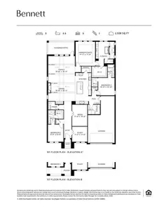 New construction Single-Family house 2111 Spiderlilly Ln, Allen, TX 75013 plan Bennett - image 3