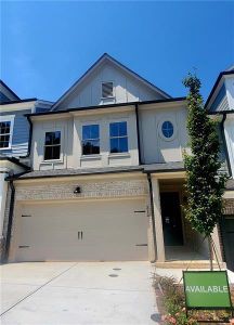 New construction Townhouse house 314 N Rampart St, Canton, GA 30114 Cambridge- photo 0