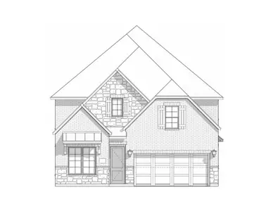 New construction Single-Family house 1354 Watson Branch Ln, Mansfield, TX 76063 plan Pierre - image