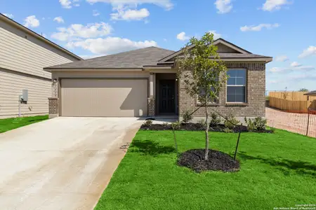 New construction Single-Family house 15435 Jake Xing, San Antonio, TX 78245 Eastland- photo 0