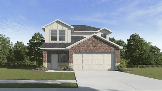 New construction Single-Family house 638 Glee Stem Rd, Lavon, TX 75166 plan X30J Jasmine - image