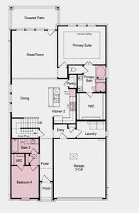 New construction Single-Family house 620 Tradewinds Wy, Georgetown, TX 78628 plan Jacinta - image