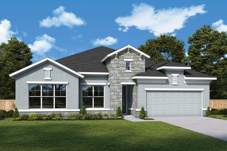 New construction Single-Family house 31351 Westbury Ests, Wesley Chapel, FL 33545 plan The Wagoner - image
