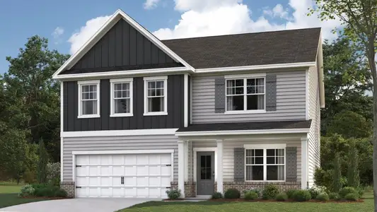 New construction Single-Family house 7498 Bendire Lp, Hixson, TN 37343 plan Hanover - image