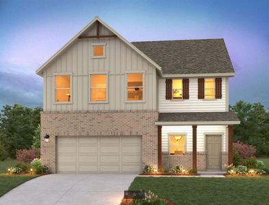 New construction Single-Family house 920 Palo Brea Loop, Hutto, TX 78634 Knox Homeplan- photo 0