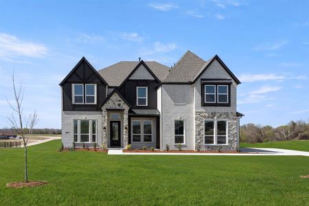 New construction Single-Family house 9816 Aiken Ct, Forney, TX 75126 plan Hillcrest 2F (w/Media) - One Acre Homesite - image