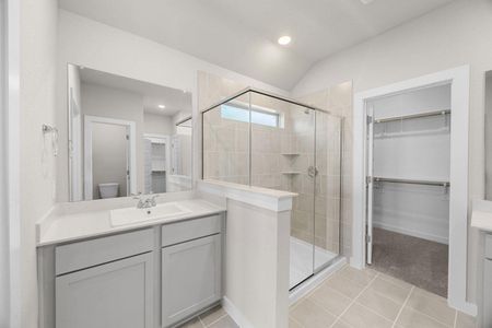 New construction Single-Family house 110 Divisadero Dr, Hutto, TX 78634 plan Brazos - image 6