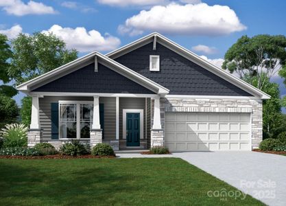 New construction Single-Family house 912 Barker St, Monroe, NC 28112 plan Graham II - image
