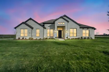 New construction Single-Family house 108 Lila Lake Dr, Waxahachie, TX 75165 plan Brimstone VI - image