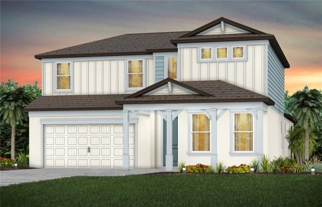 New construction Single-Family house 37179 Clinch Circle, Zephyrhills, FL 33540 Coral Grand- photo 0