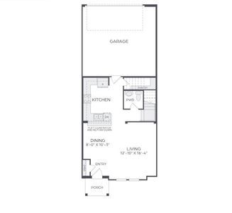 New construction Townhouse house 1428 Solterra Blvd, Mesquite, TX 75180 plan Bella - old world - image