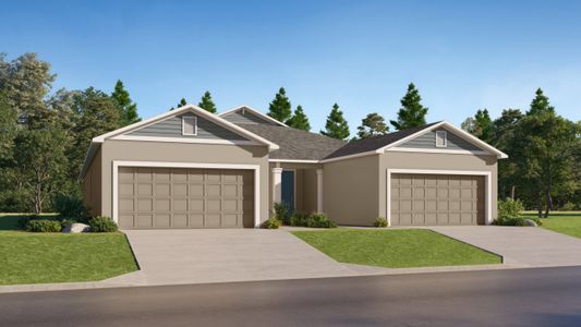 New construction Single-Family house 18203 Pleasantview Blvd, Land O' Lakes, FL 34638 plan Napa - image