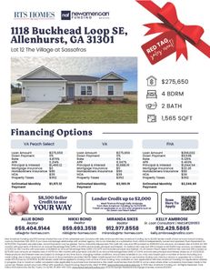 New construction Single-Family house 1118 Buckhead Lp Se-, Unit 12, Allenhurst, GA 31301 plan The Stafford - image 18