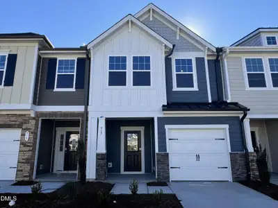 New construction Townhouse house 917 Kensley Grove Ln, Unit #31, Fuquay Varina, NC 27526 plan Litchfield - image