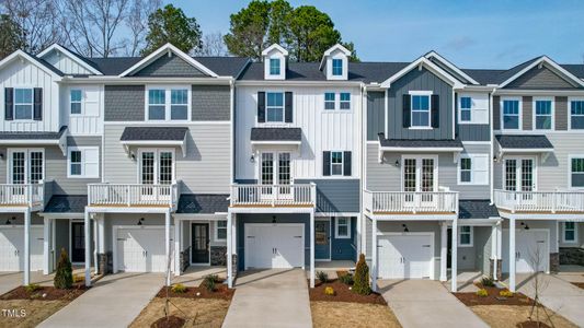 New construction Townhouse house 125 Sugar Run Dr, Unit 26, Fuquay Varina, NC 27526 The Dunn- photo 0